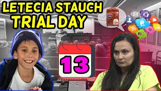 Letecia Stauch MURDER TRIAL DAY 13  Gannon Stauch CASE [upl. by Amsed137]