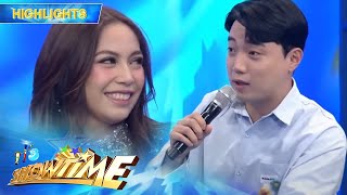 Ryan wants to try the Jowa challenge with Mary Delle  Its Showtime [upl. by Tingey]