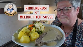 Rinderbrust mit MeerrettichSoße [upl. by Attenaej]