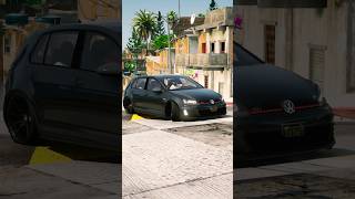 GOLF GTI ALL BACK REBAIXADO NO GTA V SHORTS [upl. by Iccir39]