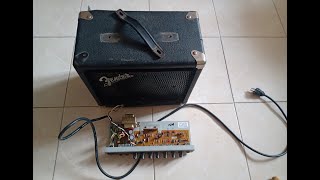 Fender Frontman 15 Guitar Amp  Repair amp Restoration [upl. by Damales]