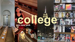 college week in the life in nyc as a fashion student amp intern [upl. by Egon]