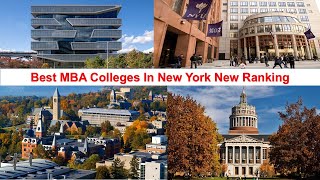 BEST MBA COLLEGES IN NEW YORK NEW RANKING [upl. by Mag]