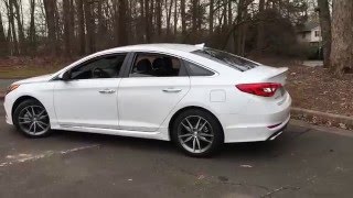 Best Detailed Walkaround 2016 Hyundai Sonata Sport 20T [upl. by Ranice]