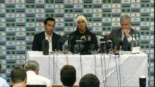 Carlos Tevez unveiled as Man City striker [upl. by Araes]