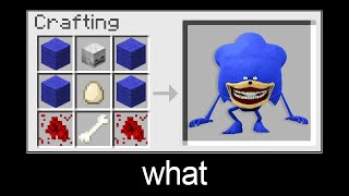 Minecraft wait what meme part 579 CRAFTING SHIN SONIC [upl. by Katine]