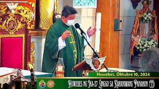 Miyerkules Oktubre 9 2024 630AM ONLINE MASS [upl. by Anivas]