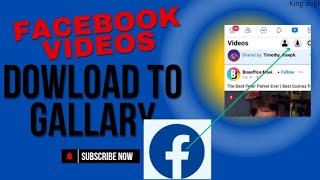 The Best Way to Download Facebook Videos 2024fb video dow [upl. by Marijane]