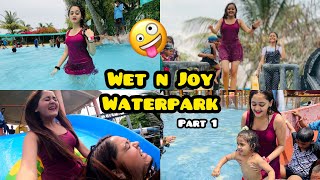 Ulti Sulti Ride  Wet N Joy  Sayali Indulkar  Amusement Park  trending marathi relatable bts [upl. by Korney]