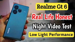 Realme Gt 6 night video test  Realme gt 6 night vision test  Realme gt 6 night camera test [upl. by Ahsinotna368]