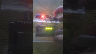 A demo of esp8266 OLED with temperature humidity wifi meter switch [upl. by Llehcnom864]