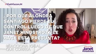 Alondra Santiago se vuelve loca cuando le hacen esta pregunta se enoja no sabe qué responder [upl. by Luckett889]