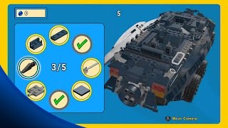 ALL 15 Golden Instruction Builds Gameplay Showcase  The LEGO Movie Videogame [upl. by Akins531]