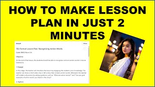 HOW TO MAKE A LESSON PLAN IN JUST 2 MINUTES  MELC BASED 5Es  Lesson Planner PH [upl. by Hyman325]