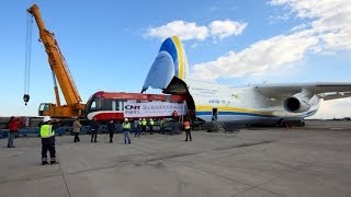 ANTONOV 225 and Gigantic Cargo  Timelapse [upl. by Nabal]