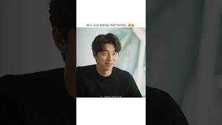 He just asking not yelling 😂🤣 Wait for end 😝 Goblin shorts kdrama goblin [upl. by Caia]