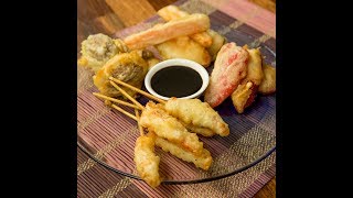 Shrimp and Vegetable Tempura [upl. by Leahcimnaes791]