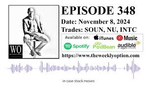 Option Trading Podcast  The Weekly Option Episode 348 Recorded on November 8 2024 [upl. by Bastien]