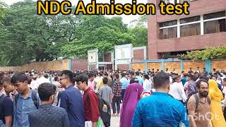 Notre Dame College admission test ndc admission [upl. by Fonzie362]