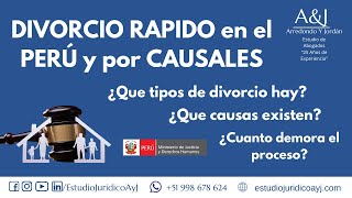 📍DIVORCIO 2023¿APLICO para un DIVORCIO RÁPIDO I DIVORCIO POR CAUSALES I Proceso de Divorcio [upl. by Uol121]