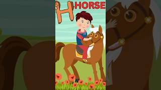 Letter H  ABC Song  Alphabet for Kids  Learn ABC Song [upl. by Erlene]