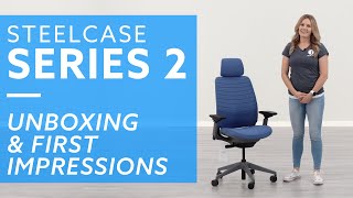 Unboxing amp First Impressions Steelcase Series 2 Office Chair [upl. by Huan]