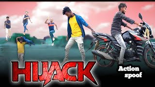 Hijack  Action movie Hijack spoof south hindi Sri63 [upl. by Nohtahoj]