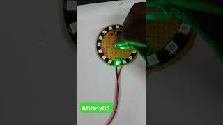 W2812B Addressable Led Controller with Rotary Encoder use Atitiny85  M42 TECH [upl. by Kirsti]