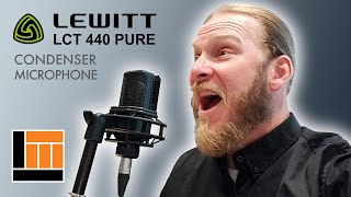 Lewitt LCT 440 Pure Condenser Microphone [upl. by Ralleigh]