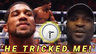 BREAKING NEWS❗🚨OH OHHH ANTHONY JOSHUA TRICKED ME FRANCIS NGANNOU ACCUSES JOSHUA OF SABOTAGE [upl. by Devlin]