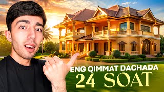 24 SOAT ENG QIMMAT DACHADA VLOG 🤩 [upl. by Llenra]