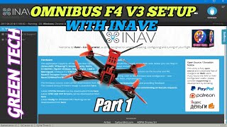 Omnibus f4 v3 configuration with inave configurator part 1 in Urdu amp hindi [upl. by Ymarej]