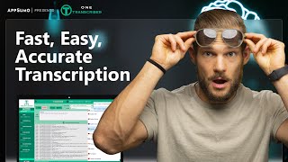 Transcribe Anything With One Transcriber [upl. by Nidya]