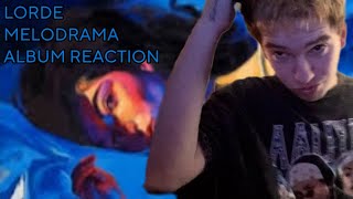 Lorde Melodrama Album Reaction [upl. by Sayer]