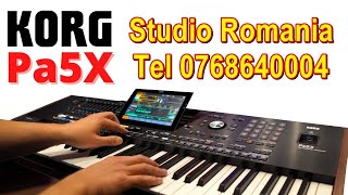 KST FULL Korg Pa5x ❌ Studio Romania ❌ SET Korg 2024 ✅ [upl. by Gerge]