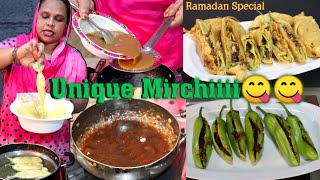 Imli ki Khatti Mitthi Chatni  Mirchi Pakoda Ramadan Special Recipe  Street Food Zaika [upl. by Murdock]