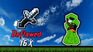 I TRIES DE FLAWED 16X texture pack Nethergames mcpe [upl. by Row]