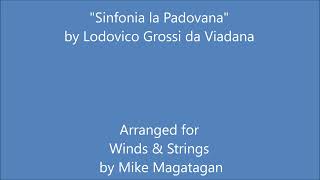 quotSinfonia la Padovanaquot for Winds amp Strings [upl. by Ojybbob411]