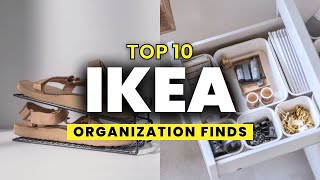 Top 10 IKEA Organization Products [upl. by Hendrickson]