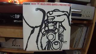 My Funny Valentine  Miles Davis Quintet from Cookin LP Record [upl. by Atnahsal]