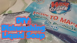 🌻HOW TO MAKE DISHWASHING LIQUID SOAP [upl. by Chen]