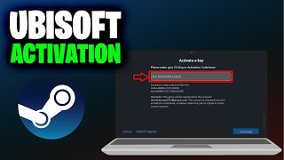 How To Find Ubisoft Connect Activation Code On Steam 2024 [upl. by Ellerred]