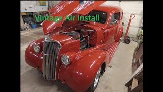 1937 Chevy Vintage Air install part 1 [upl. by Alemap]