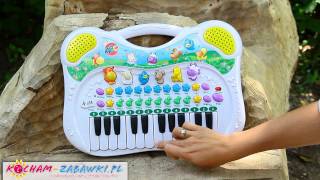 TierKeyboard  ABC Keyboard  Pianinko  Simba  4015670  Recenzja [upl. by Elleahcim]