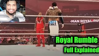 Cody Rhodes VS CM Punk VS Jey Uso VS Solo Sikoa VS All Raw SmackDown Match Explained in Hindi [upl. by Nahtanaoj326]