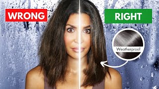 How To Tame Your Frizzy Hair  INCREDIBLE HACKS for RAINY HUMID Days GIVEAWAY [upl. by Anisirhc51]