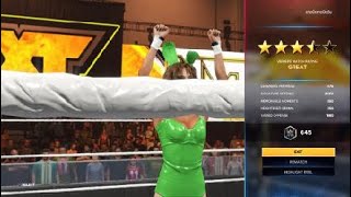 WWE 2K23 Kiana James vs Kelani Jordan [upl. by Bravar192]