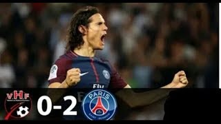 Les Herbiers vs Paris 02 Tout Les But  all Goals And Highlights [upl. by Joappa]