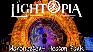 Lightopia Manchester Heaton Park [upl. by Lerual]