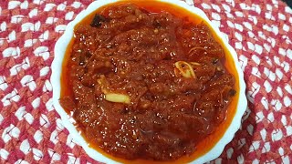 Tomato Pickle Recipe  Instant Tomato Pickle  Tomato Pachadi Recipe  Tomato Achar Recipe [upl. by Kelton]